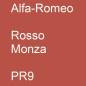 Preview: Alfa-Romeo, Rosso Monza, PR9.